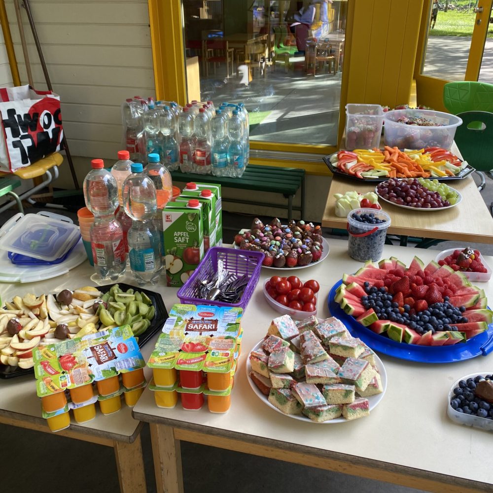 Spendenlauf Sportlerbuffet