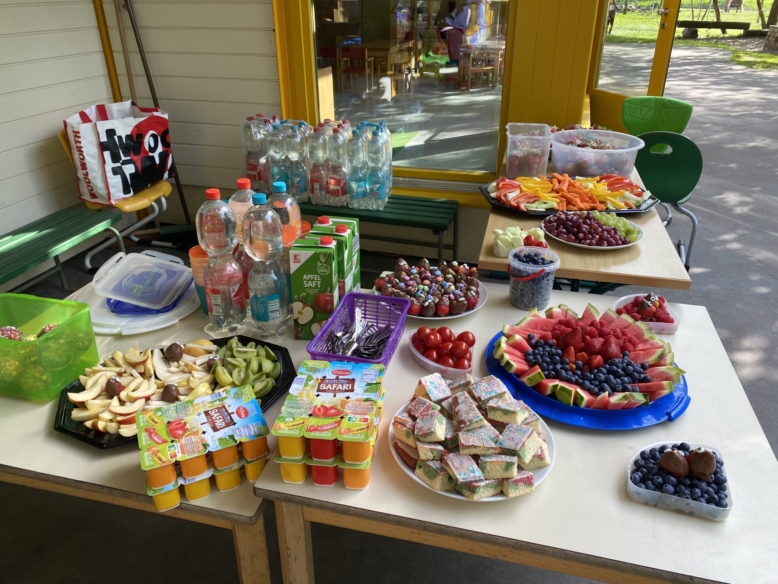 Spendenlauf Sportlerbuffet